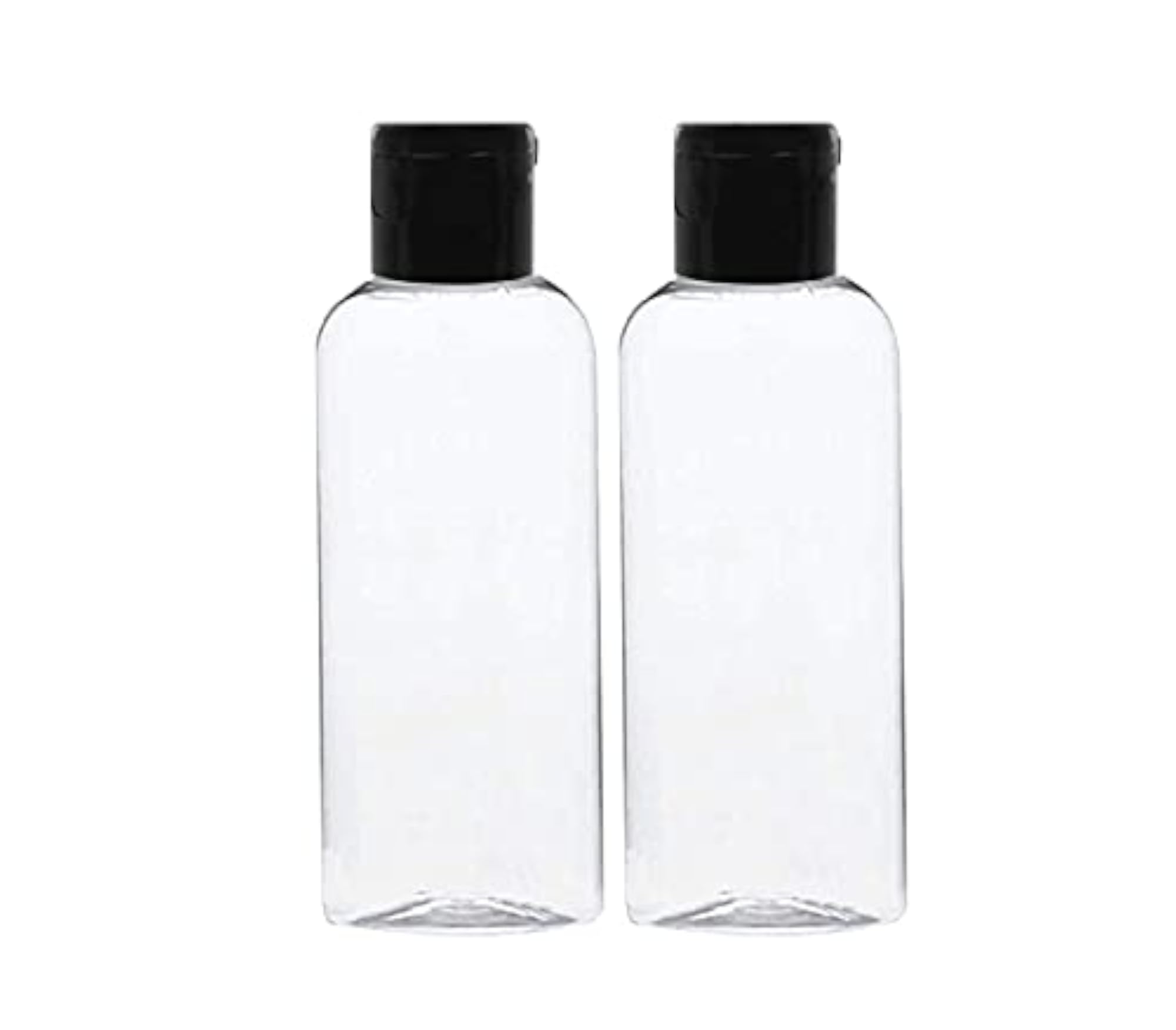 100ml Empty Clear Plastic Bottles for Toiletries